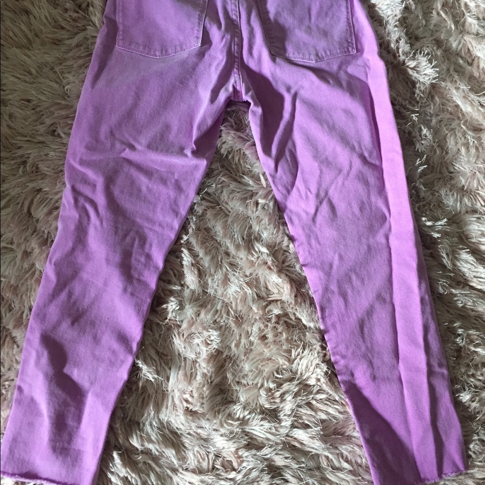 J. CREW PURPLE TOOTHPICK JEANS - Picture 3 of 4